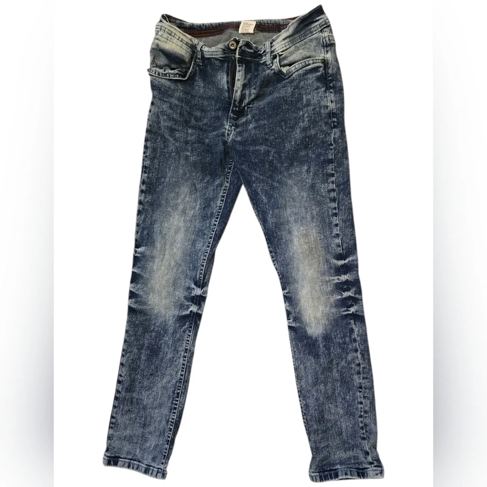 Paper Denim & Cloth Men’s Acid Wash Slim Jeans - 32x30